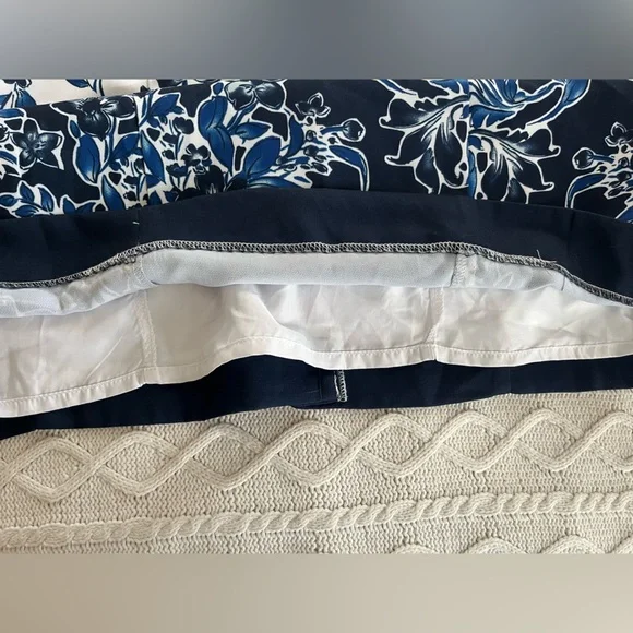 Jessica London Floral Sleeveless Dress - White and Blue Women’s Size 16W - Picture 5 of 16